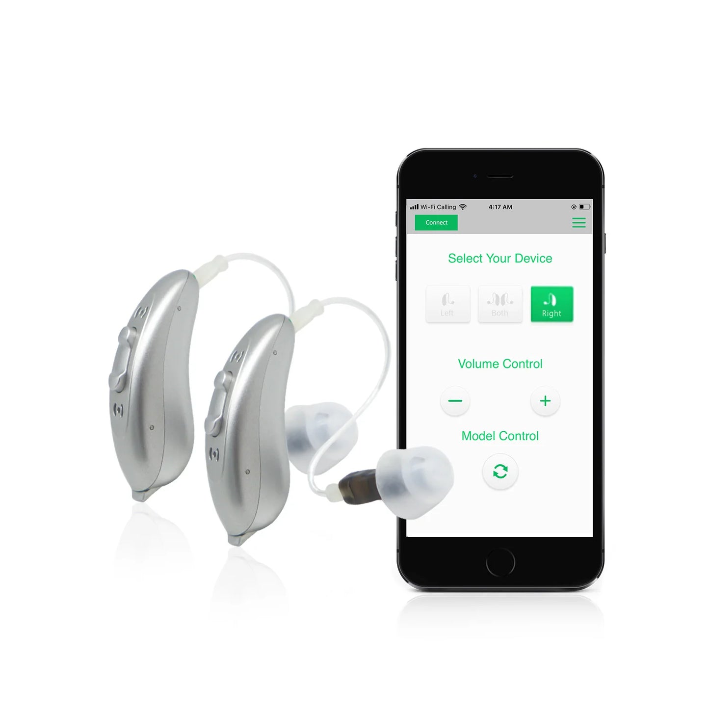 CHOSGO Hearing Aids With App Control Noise Cancellation