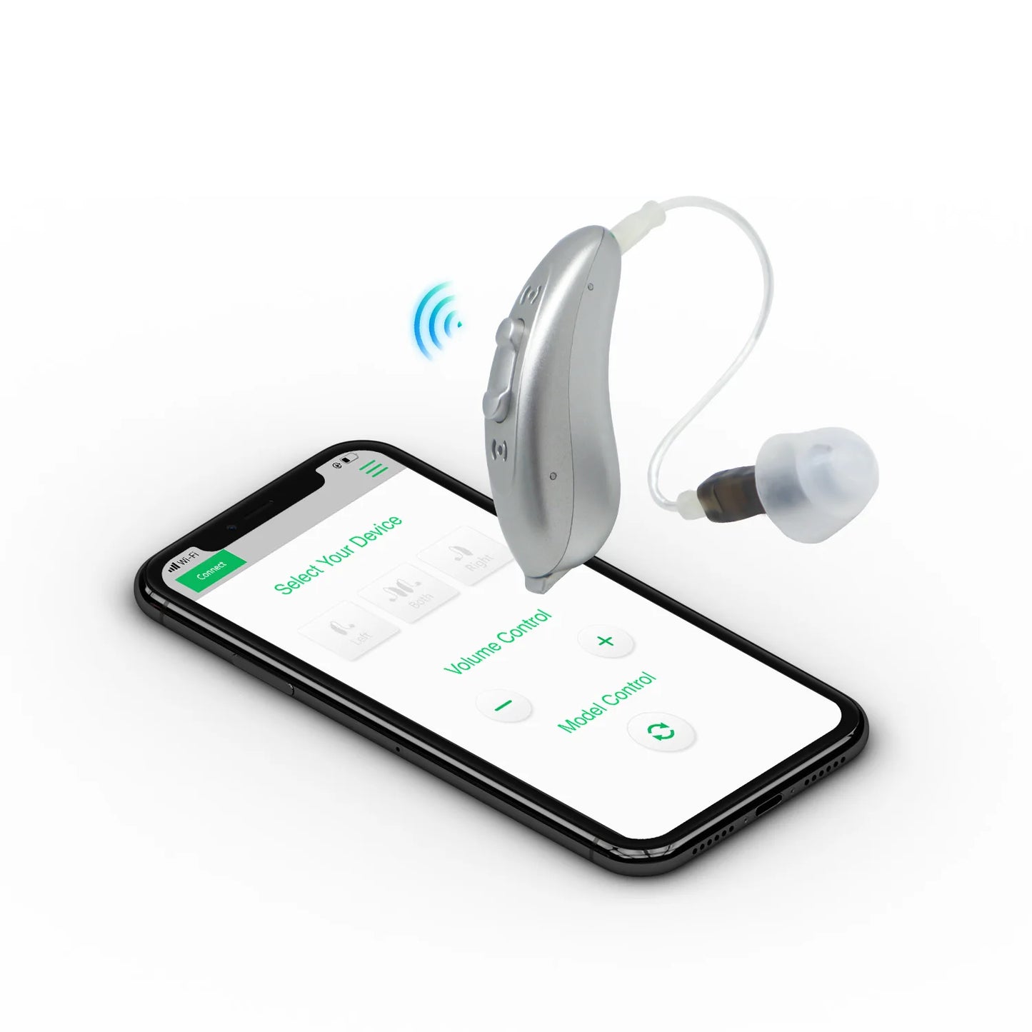 CHOSGO Hearing Aids With App Control Noise Cancellation