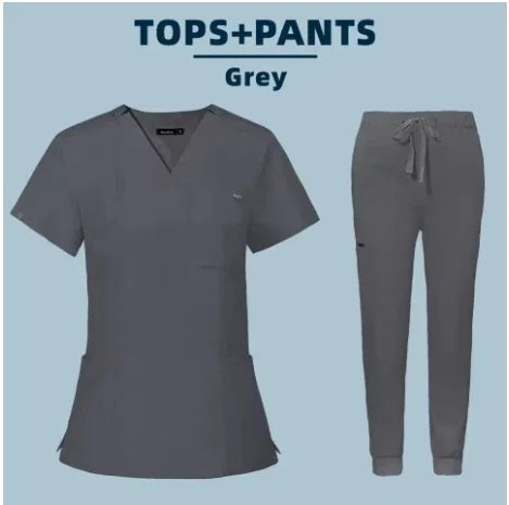 Hubei Medical Work Uniform Set For Doctors And Nurses