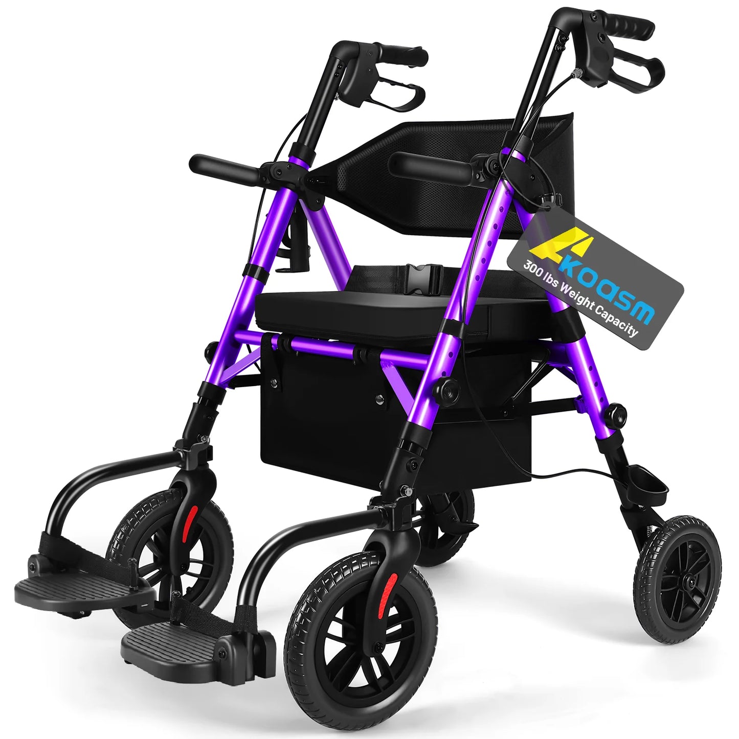 Origin Lightweight 2 In 1 Rolling Walker Wheelchair Combo