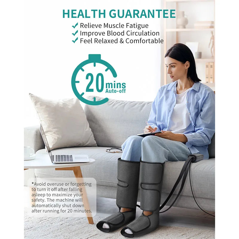 Nekteck Air Compression Leg Massager For Blood Circulation