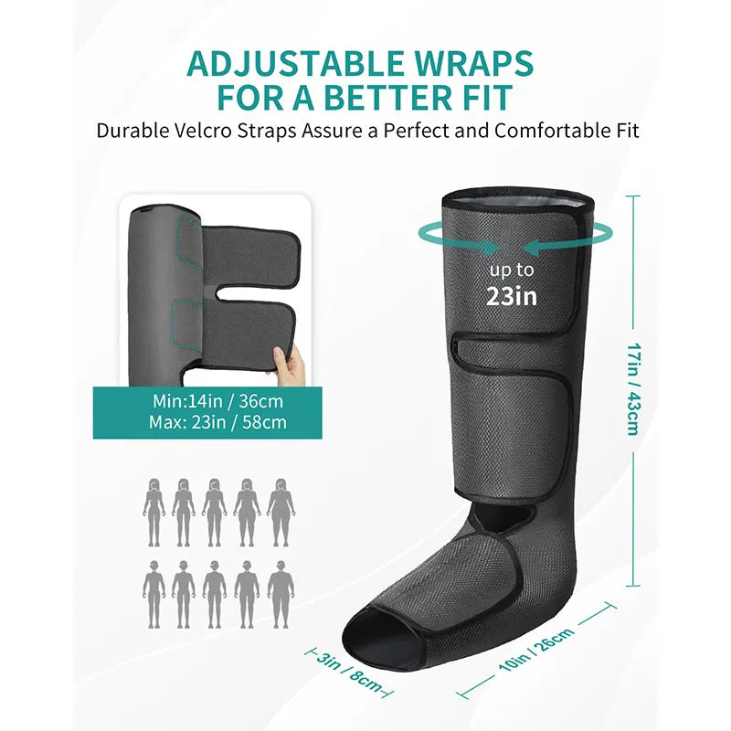Nekteck Air Compression Leg Massager For Blood Circulation