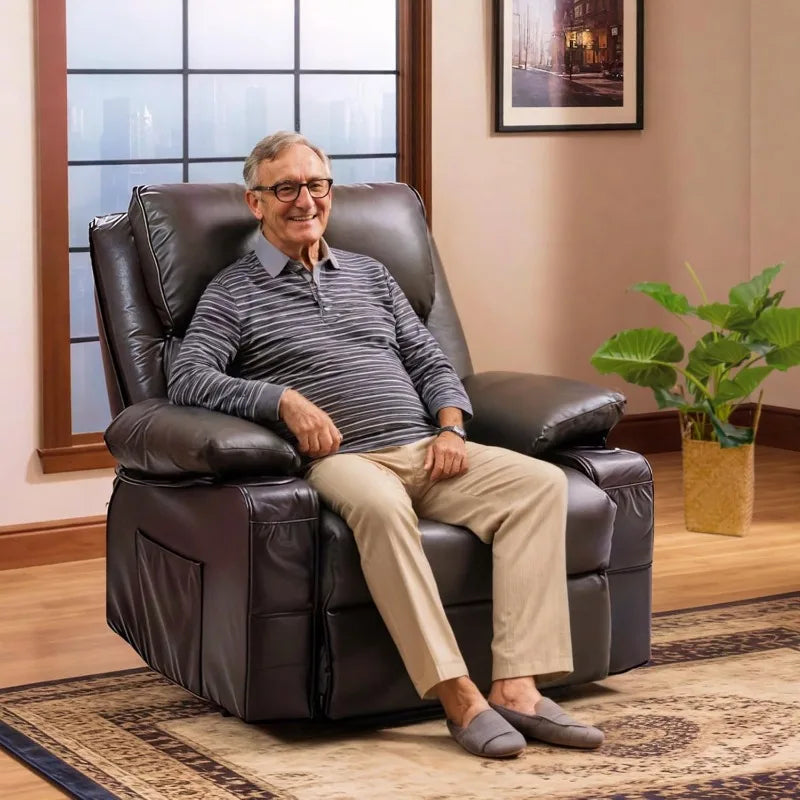 Sunnyside Power Lift Recliner Chair With Massage And Heat