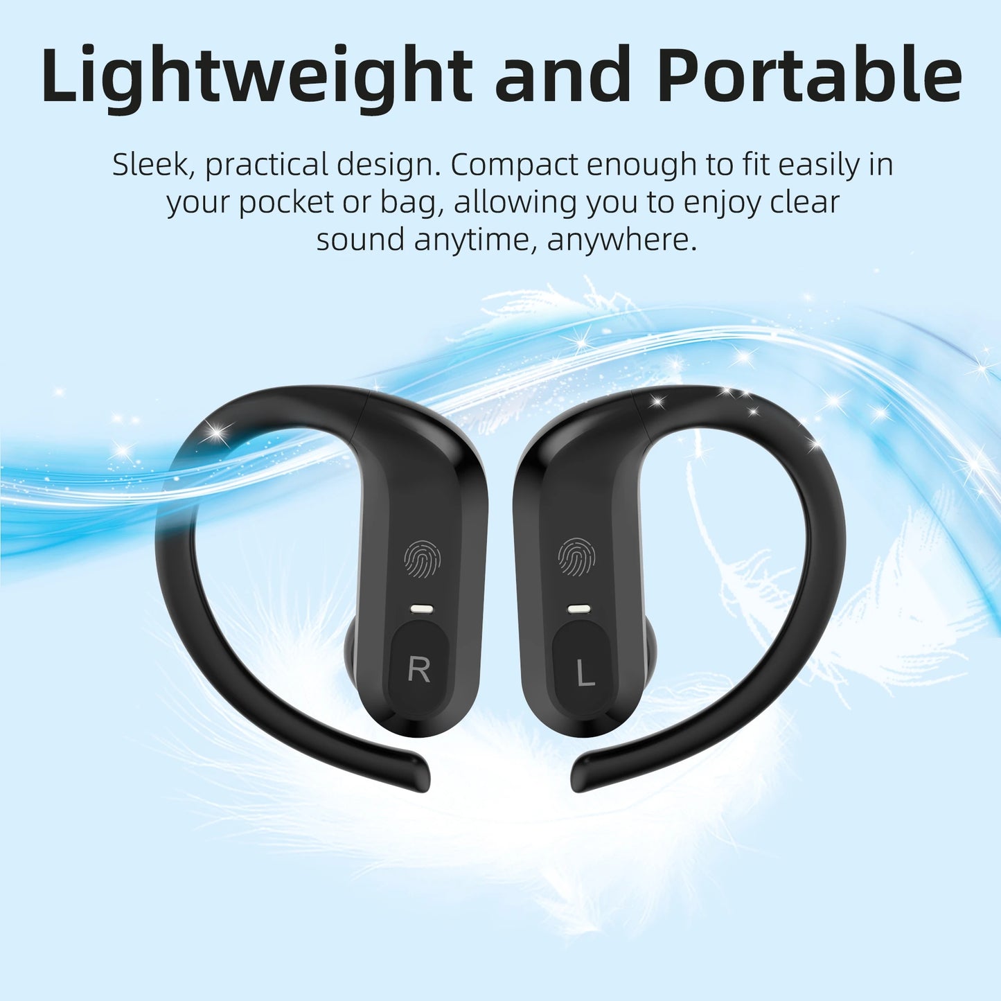 A21 Wireless BTE Hearing Aids Rechargeable For Deaf