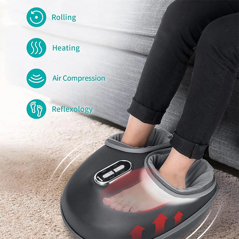 Nekteck Foot Massager Shiatsu Heating Air Compression Therapy