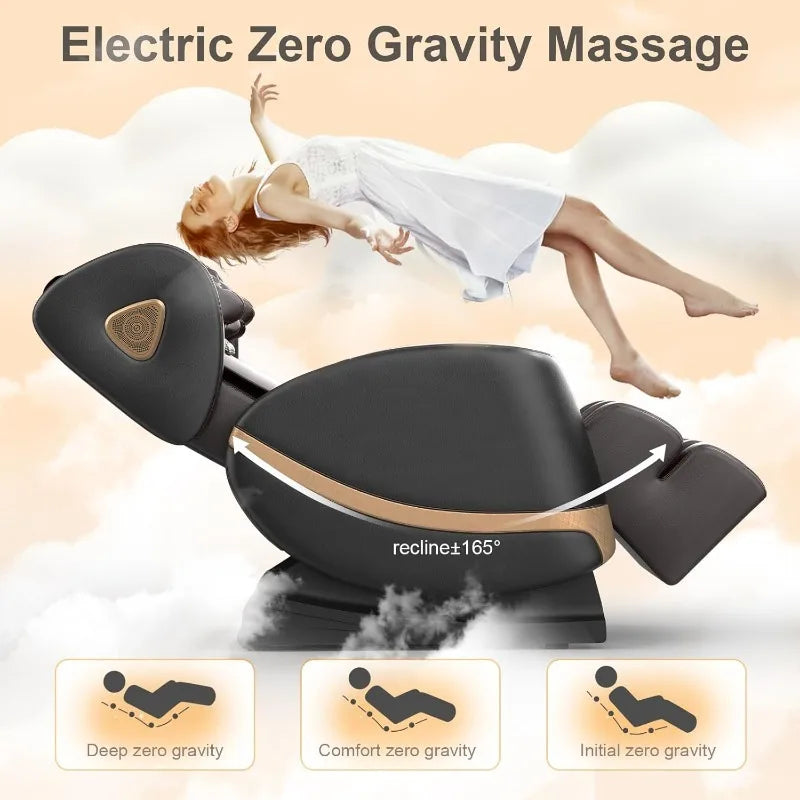 Sunnyside Massage Chair Full Body Zero Gravity 10 Rollers