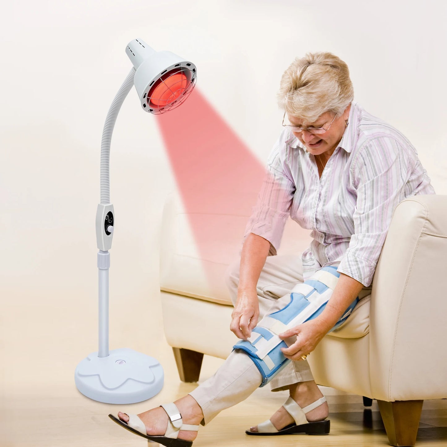 Electronic IR Heat Infrared Lamp For Muscle And Joint Relief