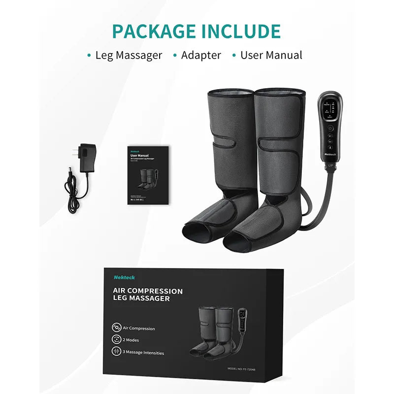 Nekteck Air Compression Leg Massager For Blood Circulation