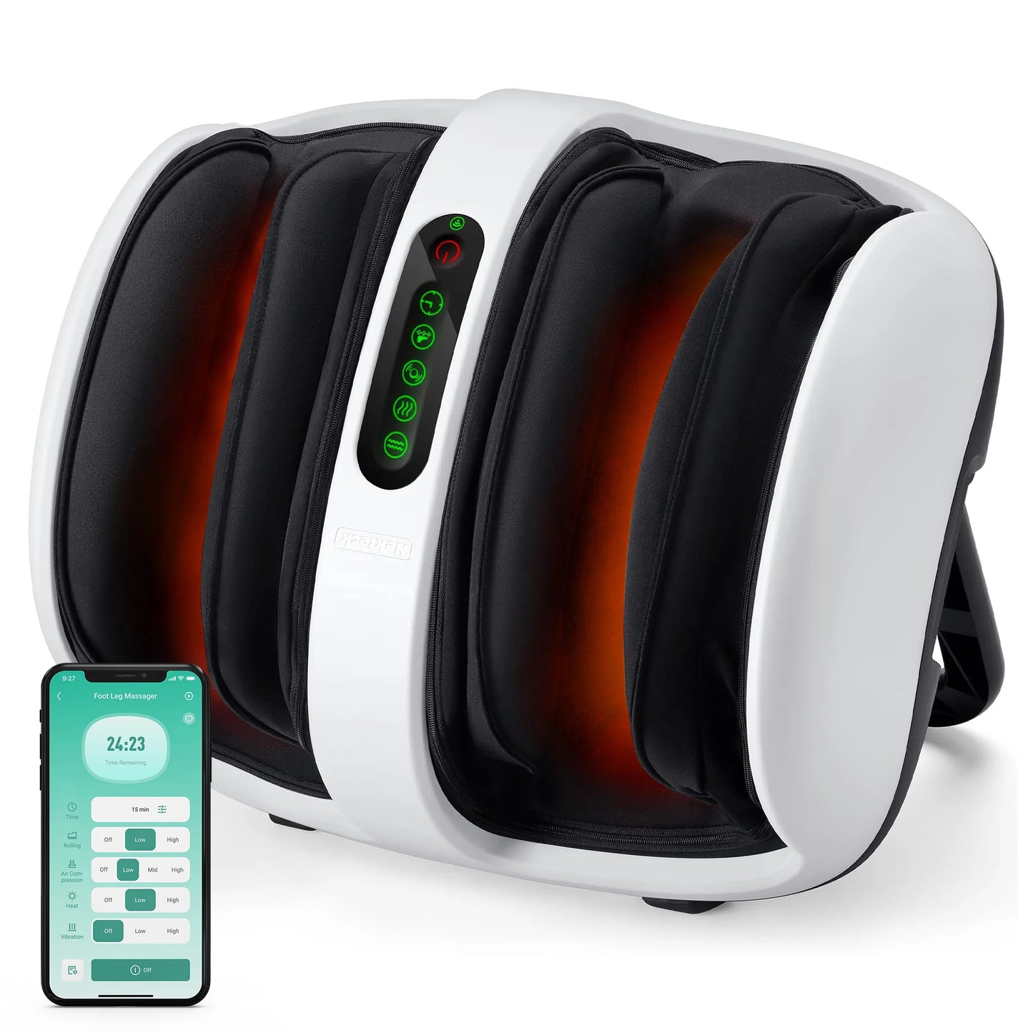 Nekteck Smart Shiatsu Foot And Calf Massager With Heat