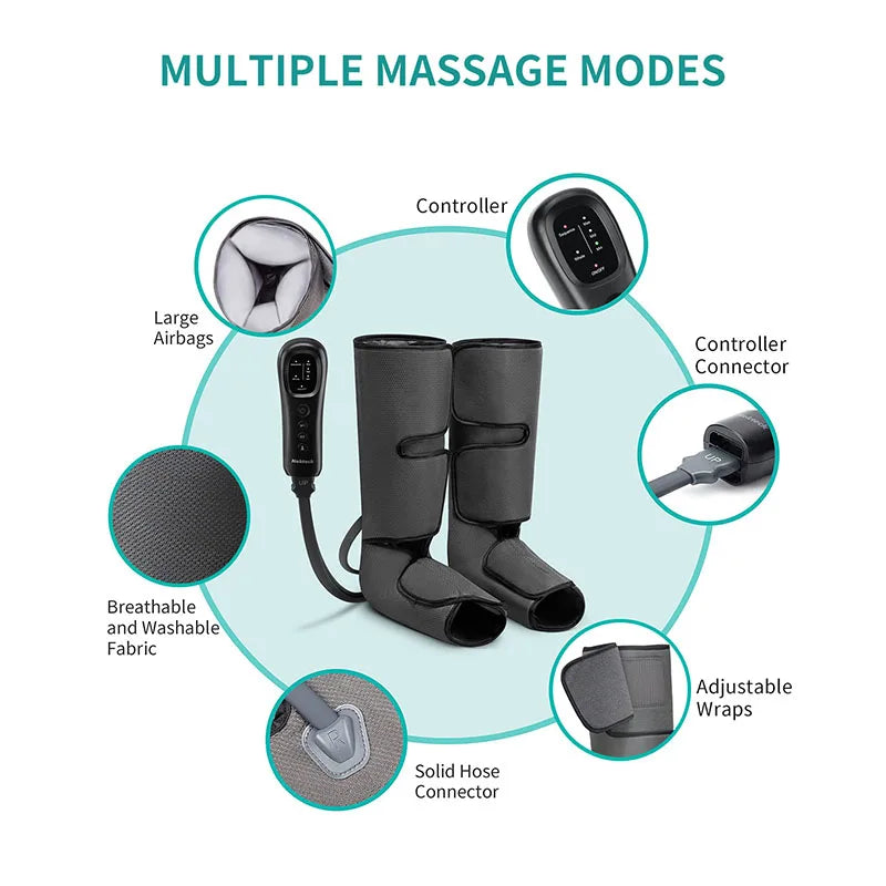 Nekteck Air Compression Leg Massager For Blood Circulation