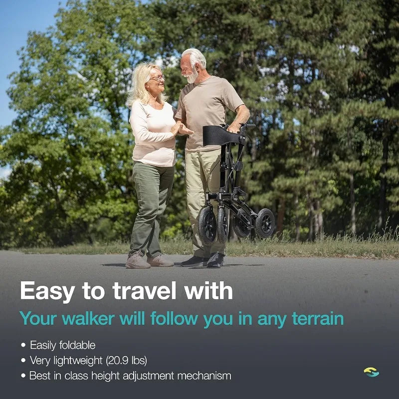 Empowering All Terrain Walker with 12 Inch Tires for Comfort