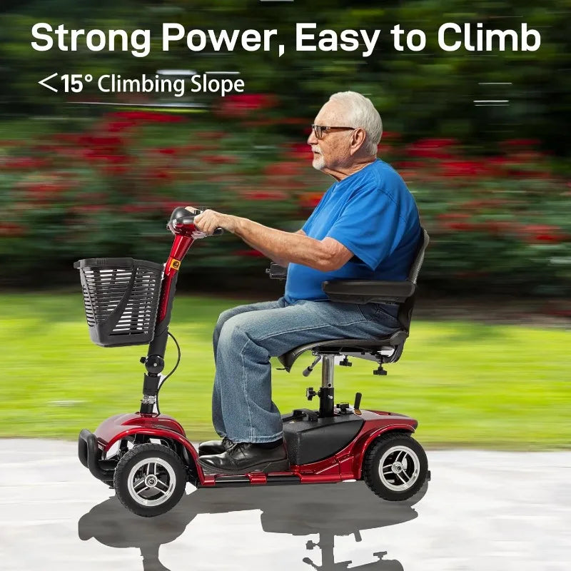 Hign Concerned Compact Heavy Duty Mobility Scooter Basket