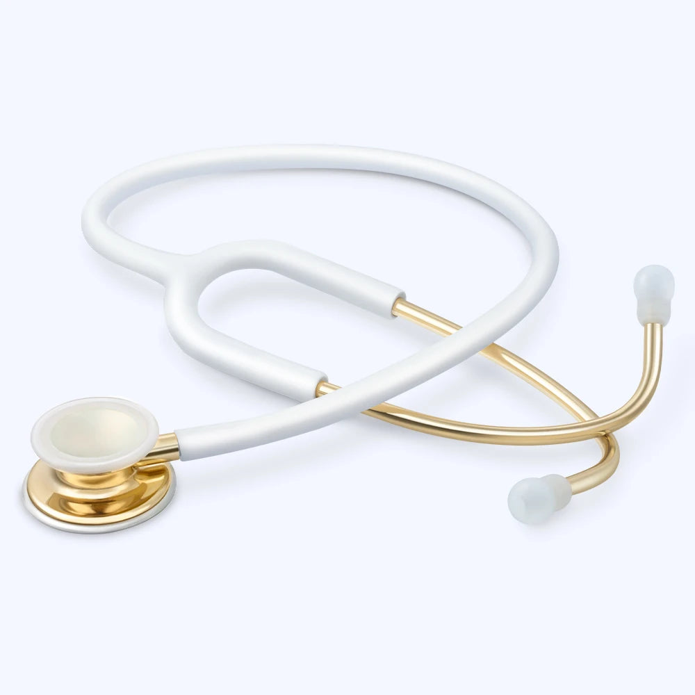 Portable Double Sided Medical Stethoscope Professional Doctor Stethoscope Cardiology Stethoscope Medical Equipment Nurse Vet