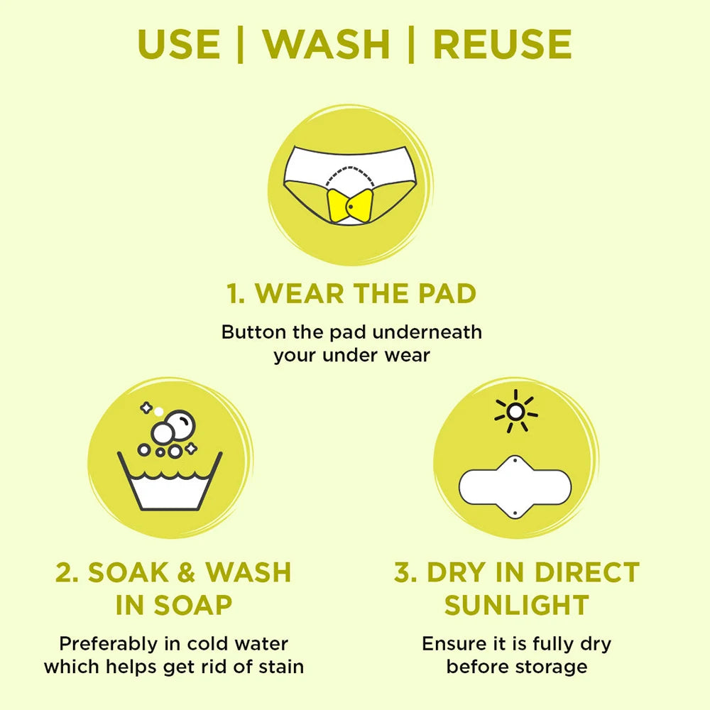 Choice Washable Sanitary Towels Reusable Cloth Pads