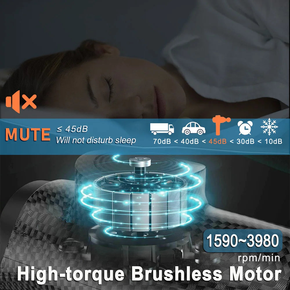 XFOX Deep Muscle Massage Gun 30 Levels Percussion Tool