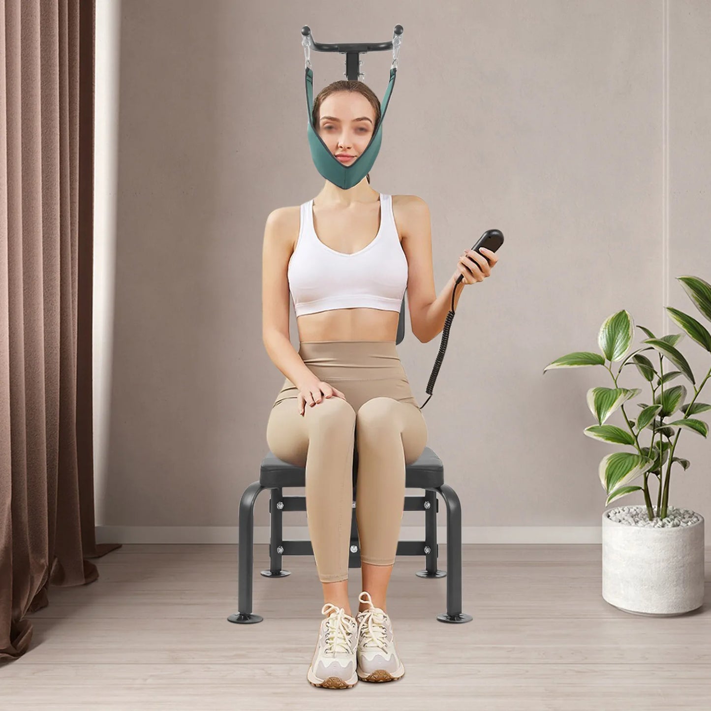 Hign Concerned Electric Cervical Traction Neck Stretcher