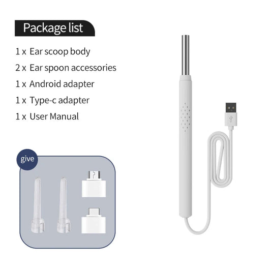 Sunnyside Medical Supplies Ear Wax Endoscope Otoscope Kit