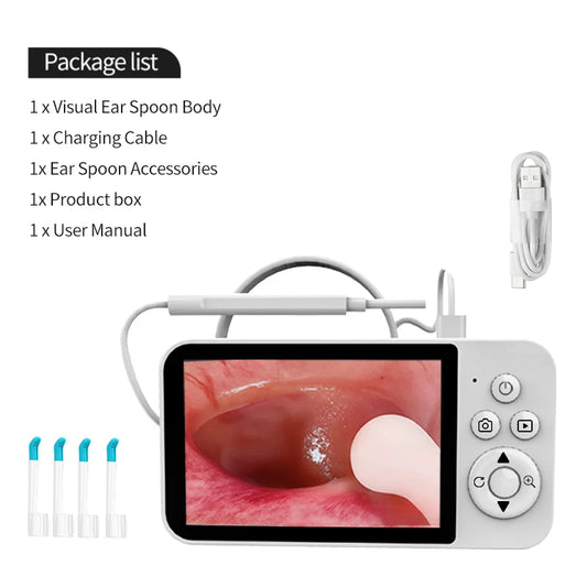DDCAMERA Digital Otoscope Ear Camera Ultra Clear View
