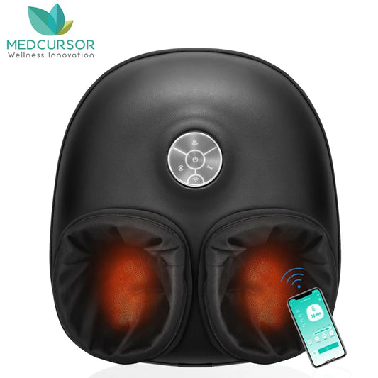 Medcursor Smart Foot Massager With Shiatsu Heating Rollers