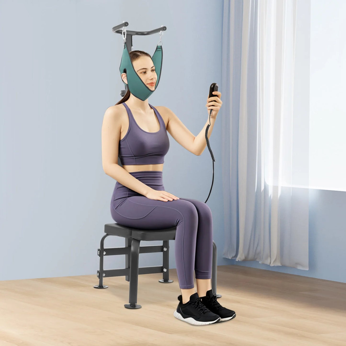 Hign Concerned Electric Cervical Traction Neck Stretcher
