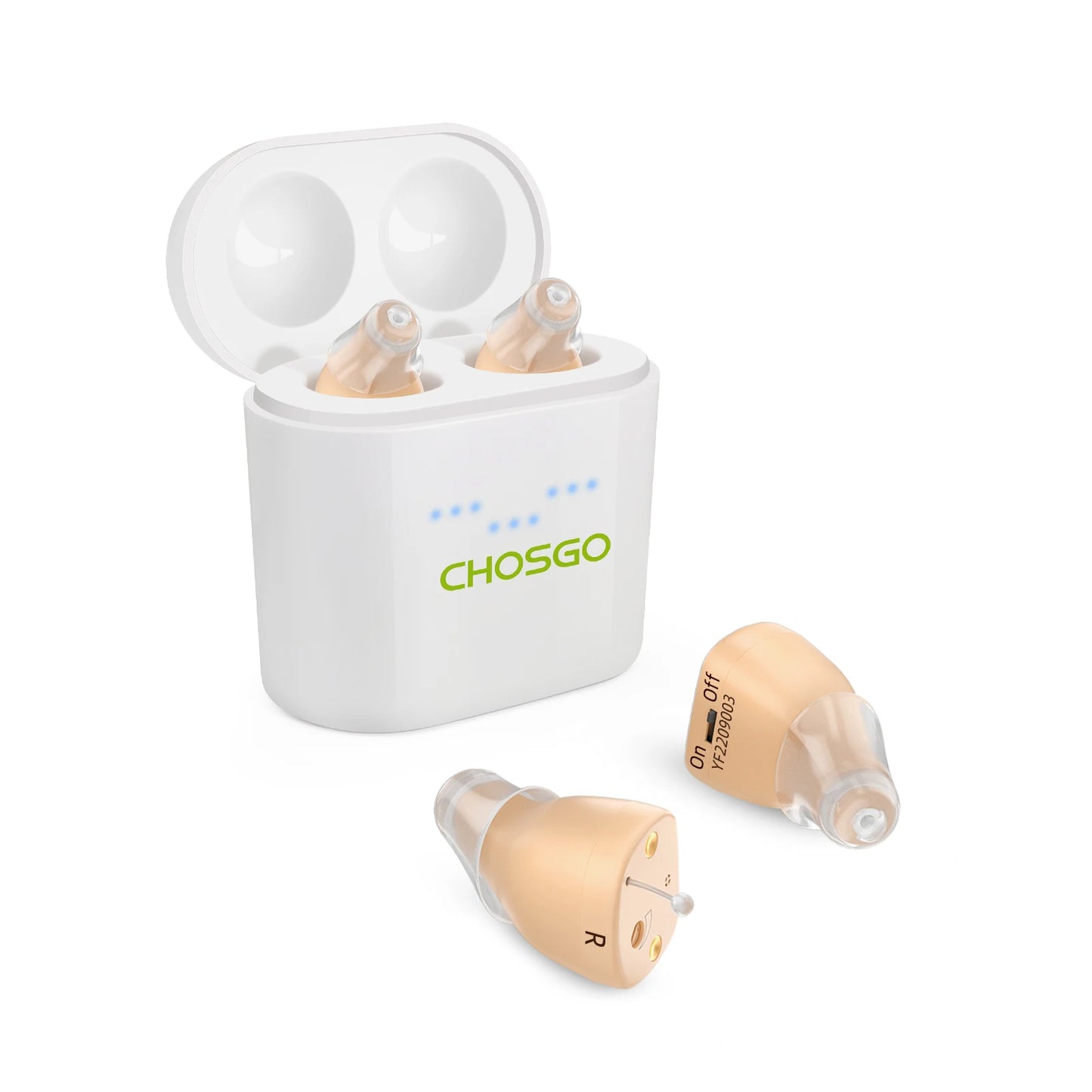 CHOSGO Recharge Invisible Hearing Amplifier Charging Dock