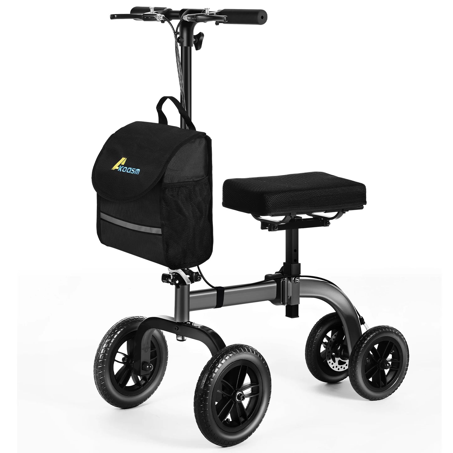 Origin Collapsible Knee Scooter With Basket And Dual Brakes