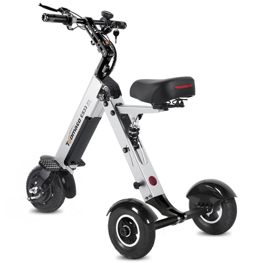 Hign Concerned Foldable 3 Wheel Electric Scooter With Seat