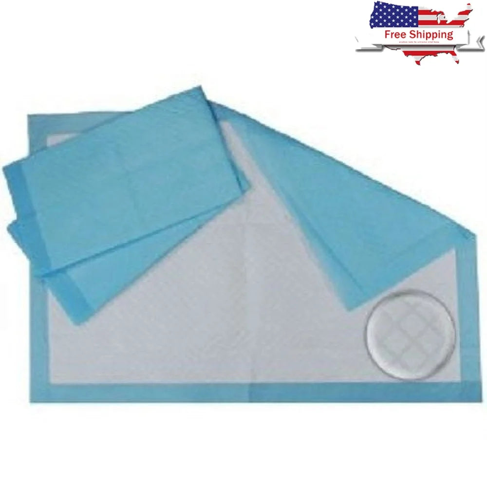Disposable Waterproof Changing Pads Multi Use Underpads 23x36 Inch Absorbent Bed Protectors Babies Adults Incontinence Care