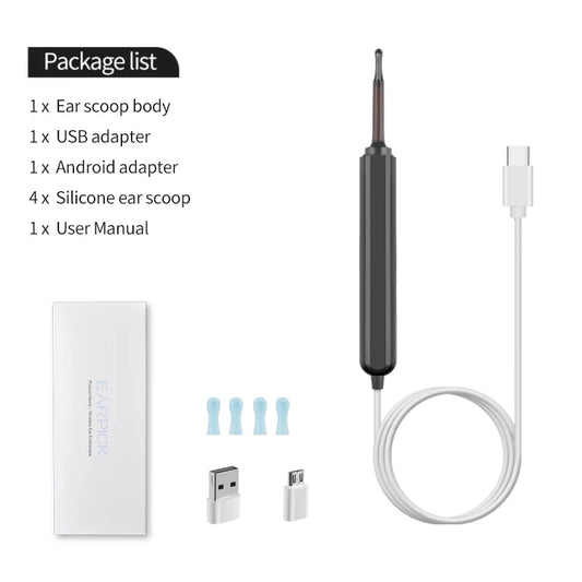Sunnyside Medical Supplies Ear Wax Endoscope Otoscope Kit