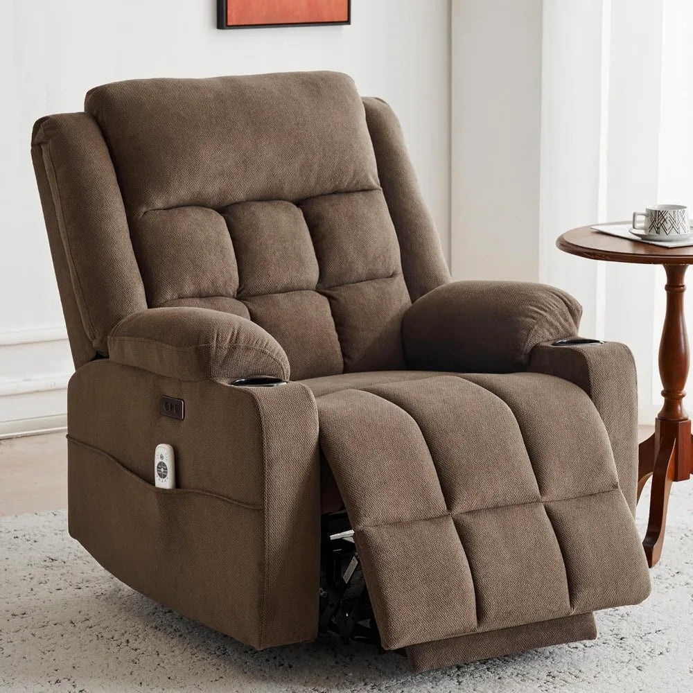 Power Lift Recliner With Heat and Massage for Adults