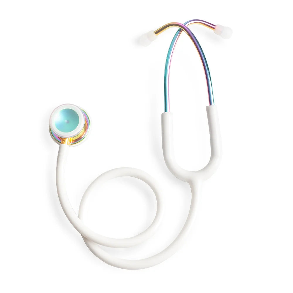 Portable Double Sided Medical Stethoscope Professional Doctor Stethoscope Cardiology Stethoscope Medical Equipment Nurse Vet