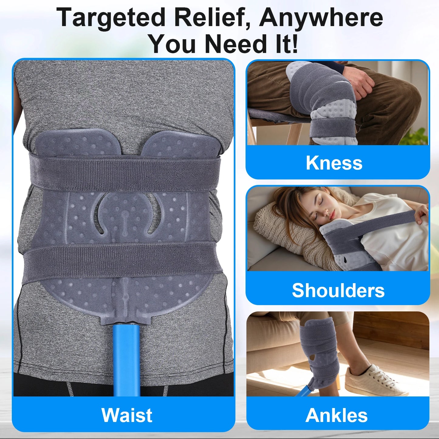 GHORTHOUDE Knee Cold Therapy Machine Cryotherapy System