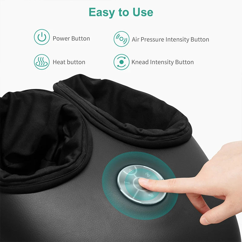 Medcursor Smart Foot Massager With Shiatsu Heating Rollers
