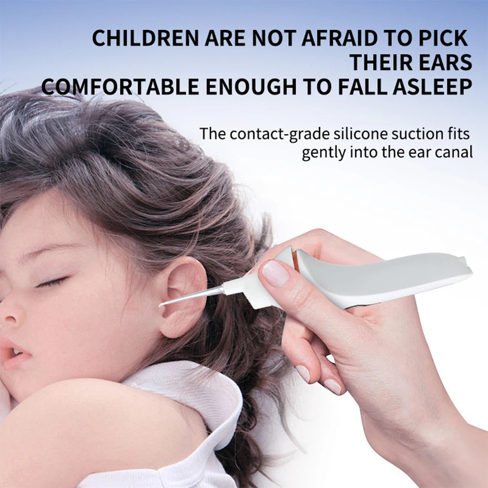 Agdoad Electric Suction Ear Cleaner With Light And Vacuum