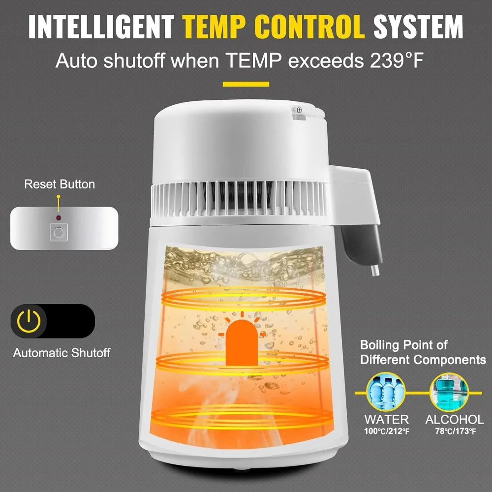 Hign Concerned Countertop Water Distiller Distillation Kit