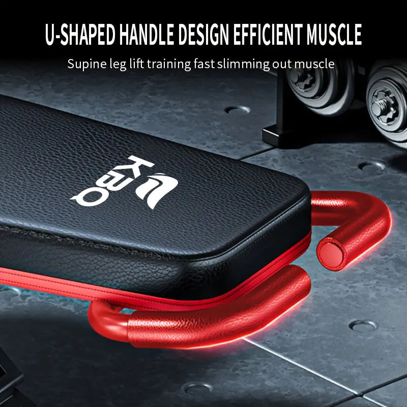 KBQH Multi Functional Folding Fitness Bench With Adjustable Roman Chair