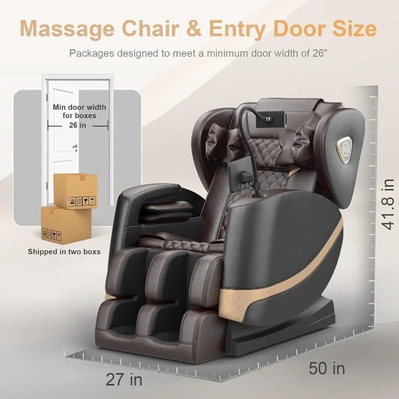 Sunnyside Massage Chair Full Body Zero Gravity 10 Rollers