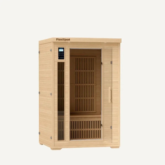 Luxurious Infrared Sauna Room for Two with Bluetooth Control