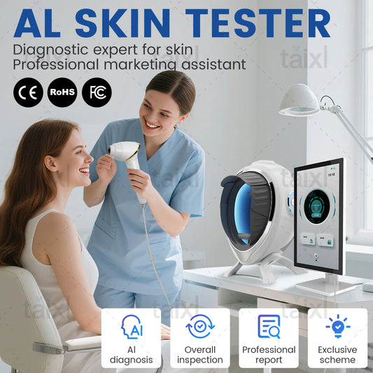 Camera Portable 3D AI Spectrum UV RGB Skin Analysis Scanner