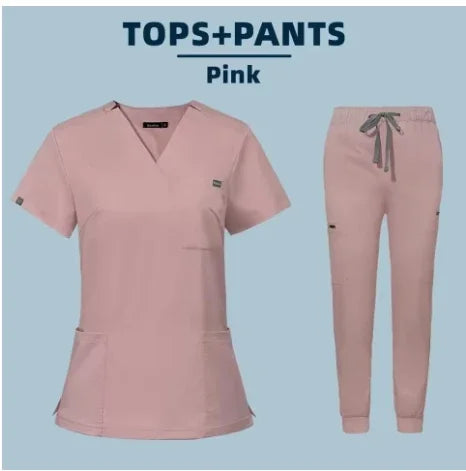 Hubei Medical Work Uniform Set For Doctors And Nurses
