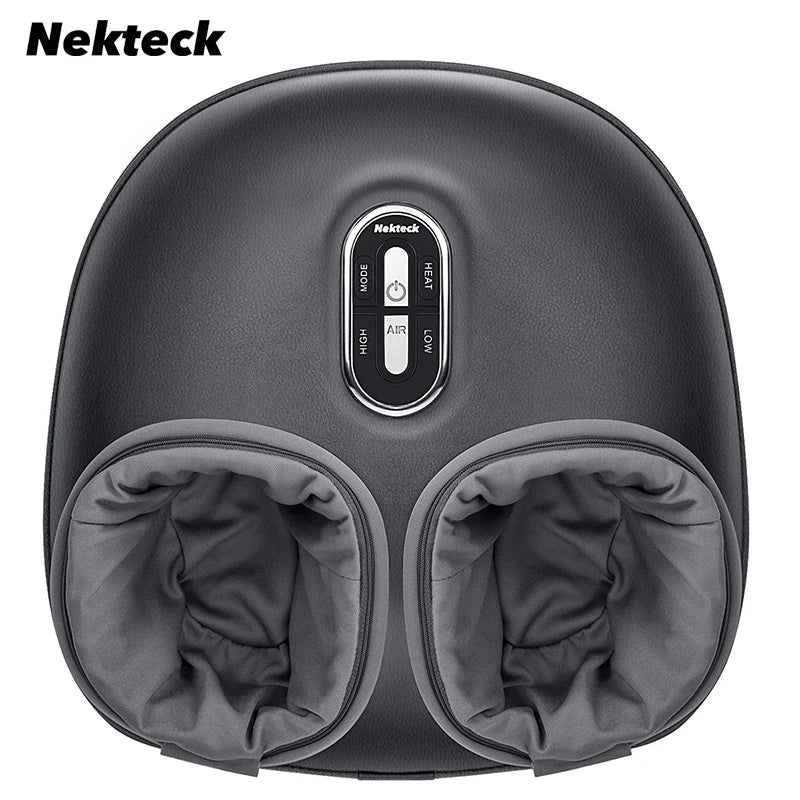 Nekteck Foot Massager Shiatsu Heating Air Compression Therapy