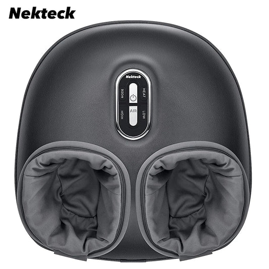 Nekteck Foot Massager Shiatsu Heating Air Compression Therapy