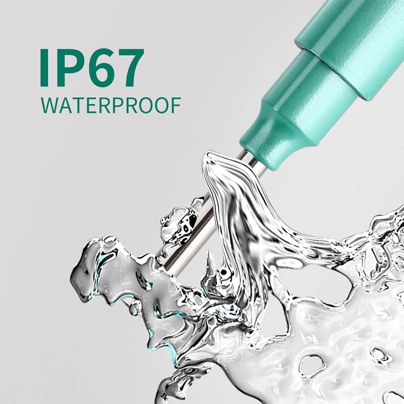 Wireless Smart Visual Ear Cleaner Otoscope Wifi Ear Wax Removal Tool with Camera Ear Endoscope 1080P Kit for IOS Android 4.9mm