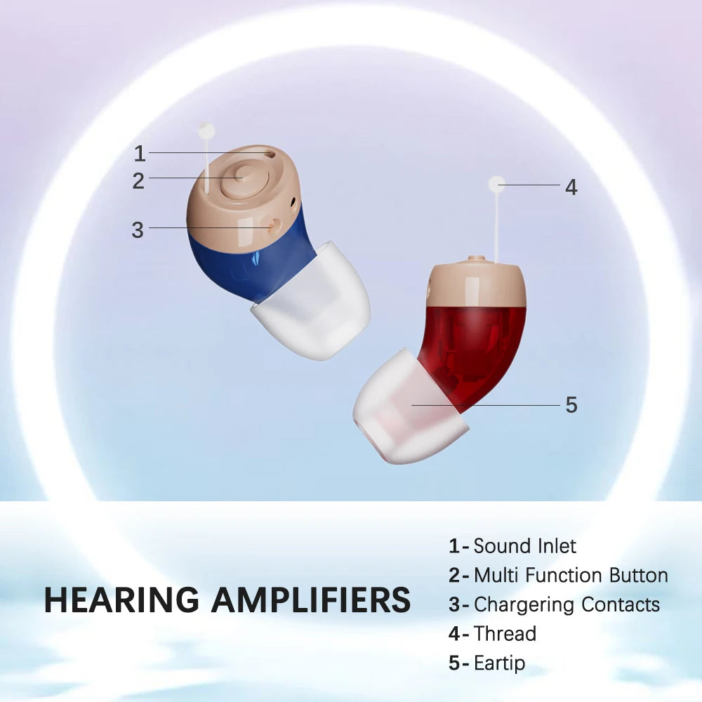 Hign Concerned Rechargeable Mini In Ear Hearing Aids