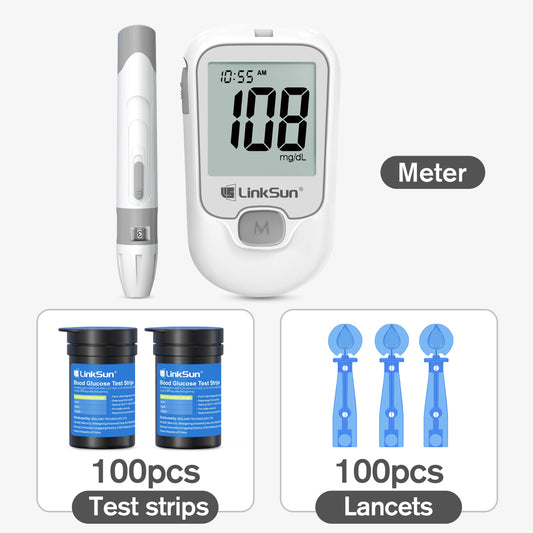 Linksun Blood Glucose Meter G425 Digital Glucometer Kit