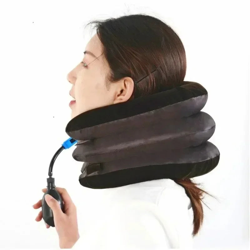 MIHJUSFDHE Neck Stretcher Inflatable Cervical Traction Device