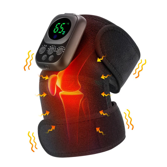 Hailicare 3 In 1 Heated Vibration Knee Shoulder Massager