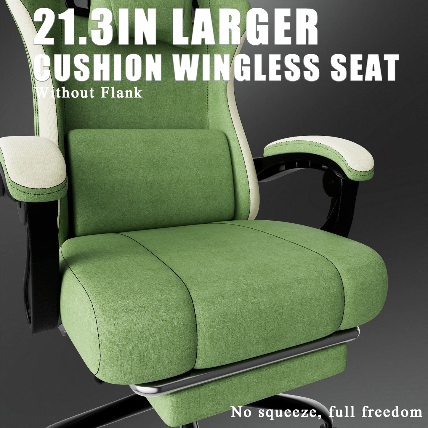AnYu Furniture Ergonomic Gaming Chair With Footrest