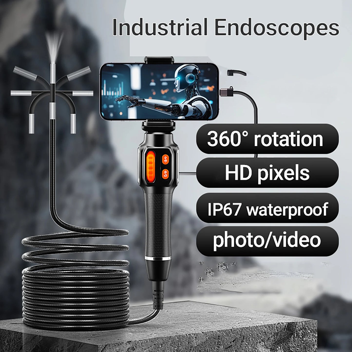Sunnyside Medical Supplies 360 Rotation Endoscope Camera