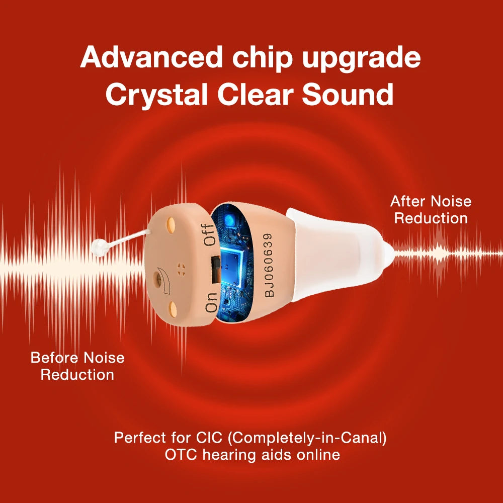 CHOSGO Recharge Invisible Hearing Amplifier Charging Dock